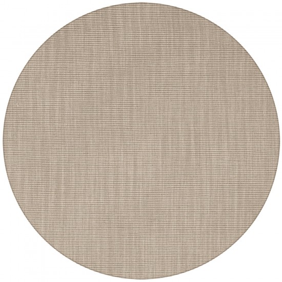 Monaco Sisal MC100 Sandstone 10' x 10' Round Rug