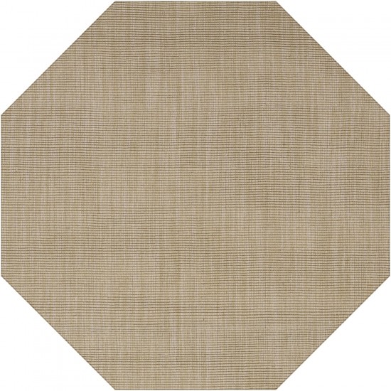 Monaco Sisal MC100 Taupe 10' x 10' Octagon Rug