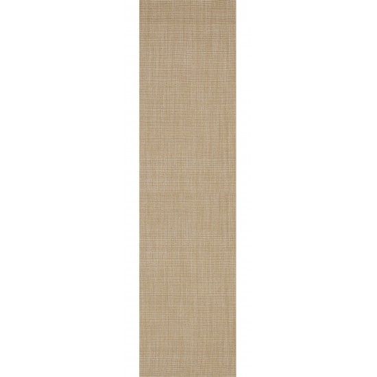 Monaco Sisal MC100 Taupe 2'3" x 7'6" Runner Rug