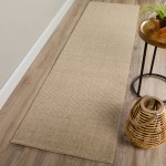 Monaco Sisal MC100 Taupe 2'6" x 12' Runner Rug