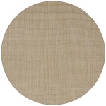 Monaco Sisal MC100 Taupe 8' x 8' Round Rug