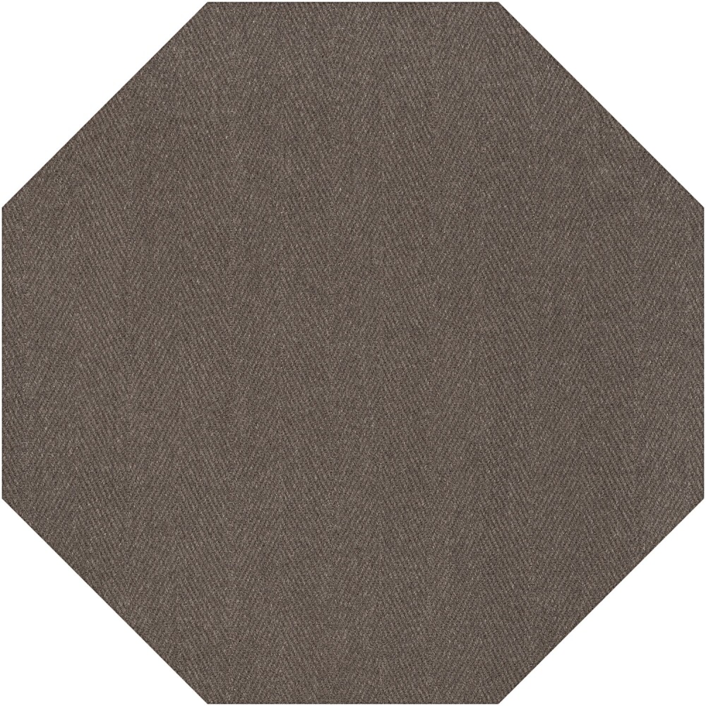 Monaco Sisal MC200 Charcoal 10' x 10' Octagon Rug