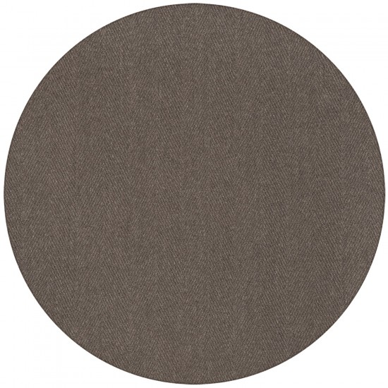 Monaco Sisal MC200 Charcoal 10' x 10' Round Rug