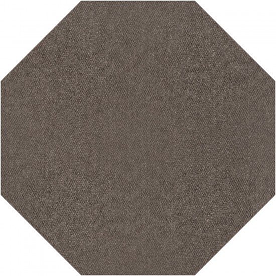 Monaco Sisal MC200 Charcoal 12' x 12' Octagon Rug