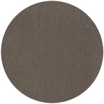 Monaco Sisal MC200 Charcoal 12' x 12' Round Rug