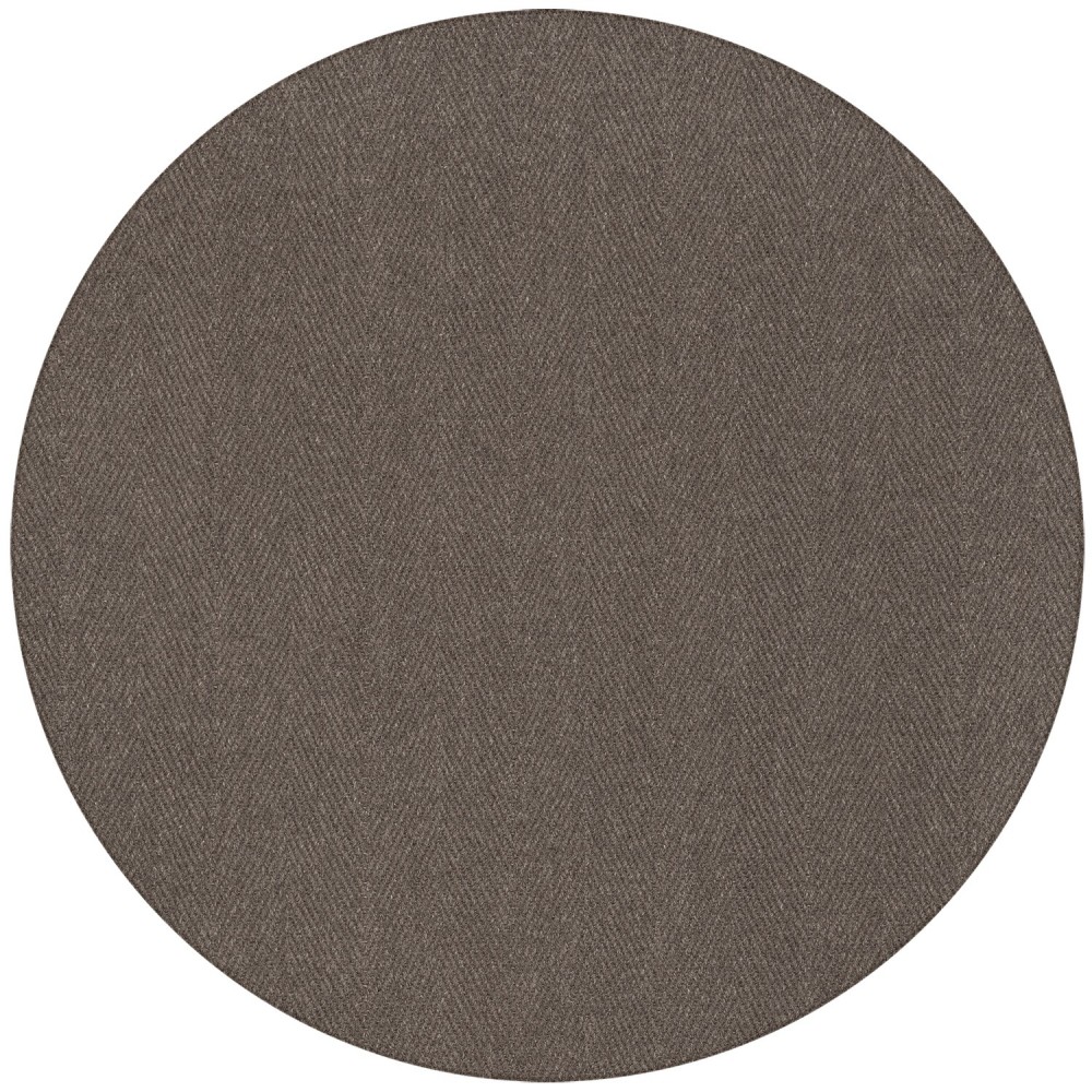 Monaco Sisal MC200 Charcoal 12' x 12' Round Rug