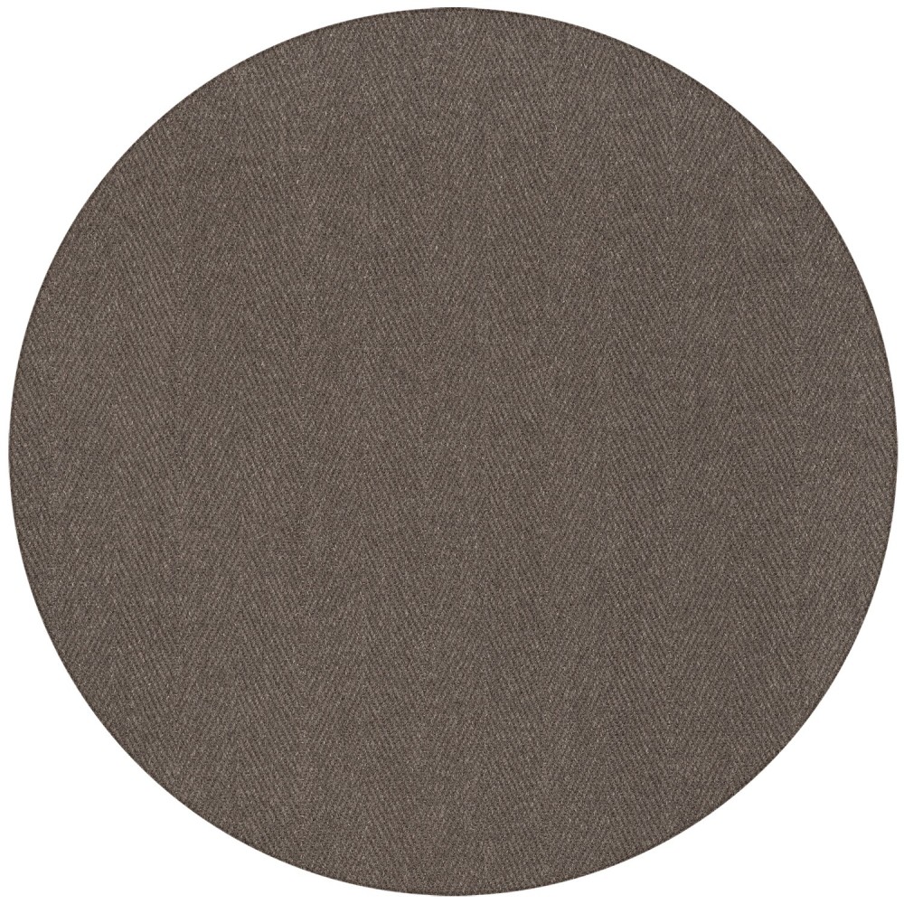 Monaco Sisal MC200 Charcoal 6' x 6' Round Rug