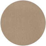 Monaco Sisal MC200 Ecru 10' x 10' Round Rug