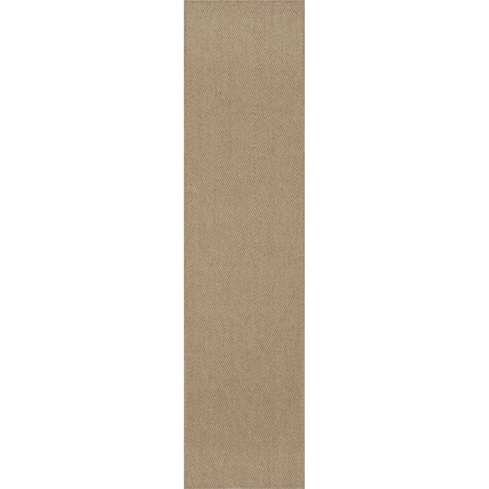 Monaco Sisal MC200 Ecru 2'6" x 12' Runner Rug