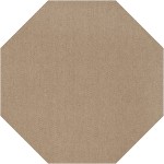 Monaco Sisal MC200 Ecru 4' x 4' Octagon Rug