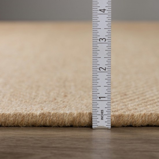 Monaco Sisal MC200 Ecru 4' x 4' Round Rug