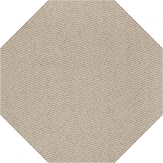 Monaco Sisal MC200 Linen 10' x 10' Octagon Rug