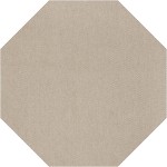 Monaco Sisal MC200 Linen 12' x 12' Octagon Rug