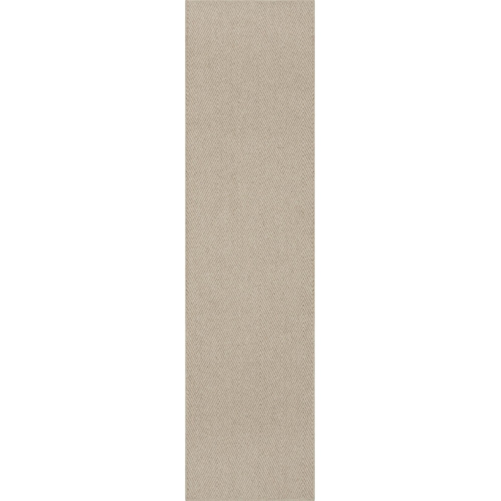 Monaco Sisal MC200 Linen 2'6" x 12' Runner Rug