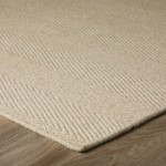 Monaco Sisal MC200 Linen 4' x 4' Square Rug