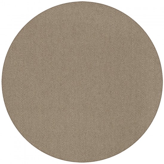 Monaco Sisal MC200 Putty 10' x 10' Round Rug