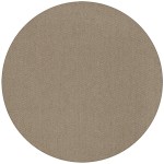 Monaco Sisal MC200 Putty 12' x 12' Round Rug