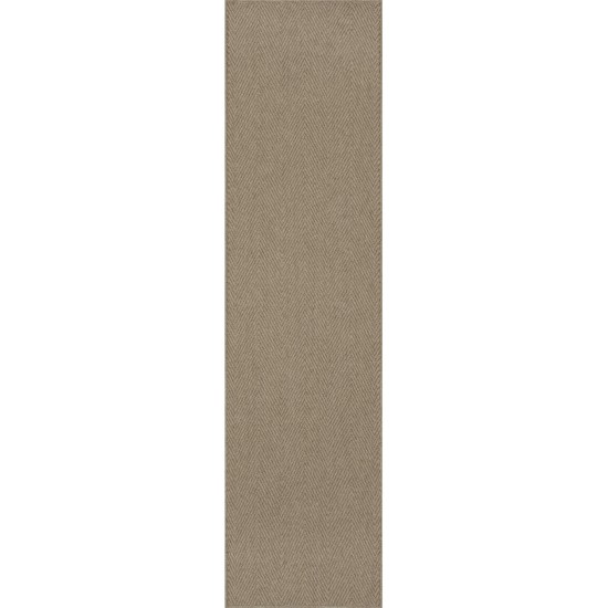 Monaco Sisal MC200 Putty 2'3" x 7'6" Runner Rug