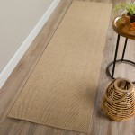 Monaco Sisal MC200 Putty 2'3" x 7'6" Runner Rug