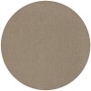 Monaco Sisal MC200 Putty 4' x 4' Round Rug