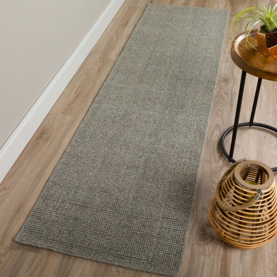 Monaco Sisal MC300 Ash 2'6" x 10' Runner Rug