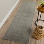 Monaco Sisal MC300 Ash 2'6" x 16' Runner Rug