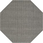 Monaco Sisal MC300 Ash 4' x 4' Octagon Rug