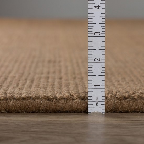 Monaco Sisal MC300 Fudge 10' x 10' Square Rug