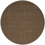 Monaco Sisal MC300 Fudge 6\' x 6\' Round Rug