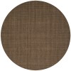 Monaco Sisal MC300 Fudge 6' x 6' Round Rug