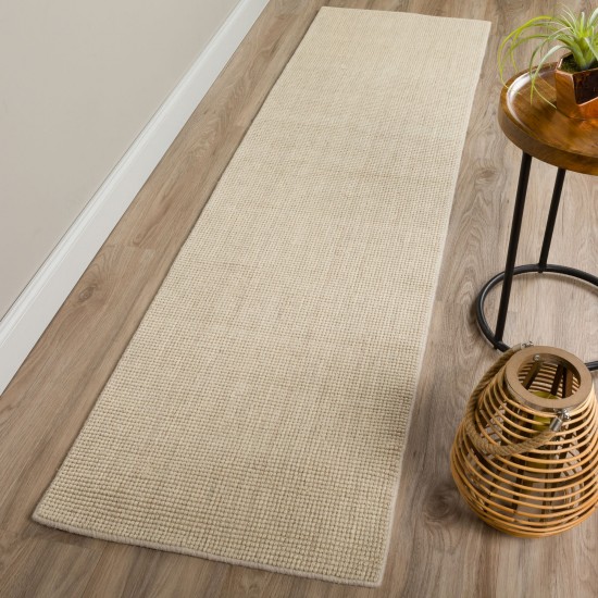 Monaco Sisal MC300 Ivory 2'3" x 7'6" Runner Rug