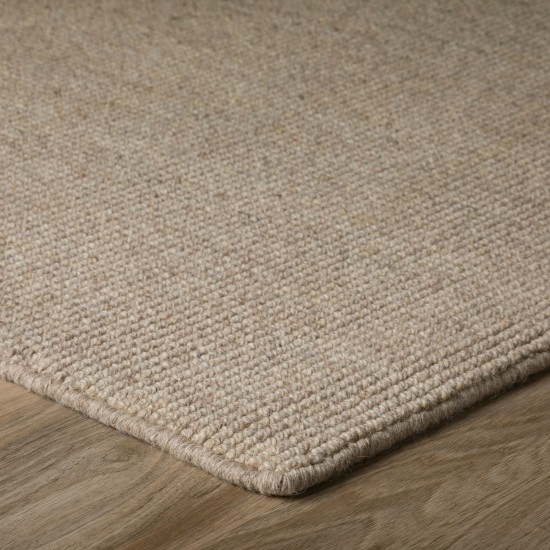 Monaco Sisal MC300 Mushroom 2'6" x 12' Runner Rug