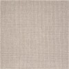 Monaco Sisal MC300 Mushroom 4' x 4' Square Rug