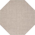 Monaco Sisal MC300 Mushroom 6\' x 6\' Octagon Rug