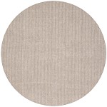 Monaco Sisal MC300 Mushroom 8\' x 8\' Round Rug