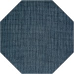 Monaco Sisal MC300 Navy 6' x 6' Octagon Rug