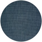 Monaco Sisal MC300 Navy 8\' x 8\' Round Rug