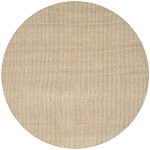 Monaco Sisal MC300 Oatmeal 10' x 10' Round Rug