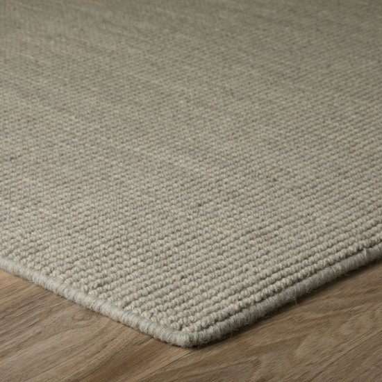 Monaco Sisal MC300 Silver 2'6" x 12' Runner Rug