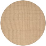 Monaco Sisal MC300 Wheat 8' x 8' Round Rug