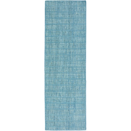 Nepal NL100 Denim 2'6" x 10' Runner Rug