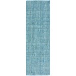 Nepal NL100 Denim 2'6" x 16' Runner Rug