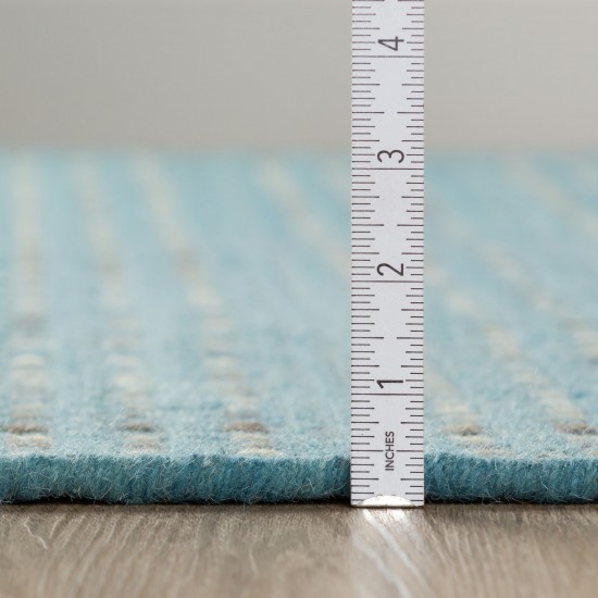 Nepal NL100 Denim 2'6" x 16' Runner Rug
