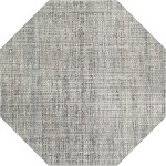 Nepal NL100 Grey 8' x 8' Octagon Rug