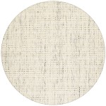 Nepal NL100 Ivory 10\' x 10\' Round Rug