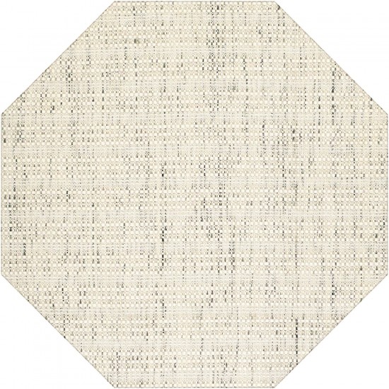 Nepal NL100 Ivory 4' x 4' Octagon Rug