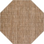 Nepal NL100 Mocha 10' x 10' Octagon Rug