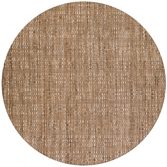 Nepal NL100 Mocha 10' x 10' Round Rug