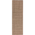 Nepal NL100 Mocha 2'6" x 10' Runner Rug