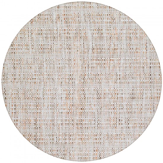 Nepal NL100 Taupe 12' x 12' Round Rug